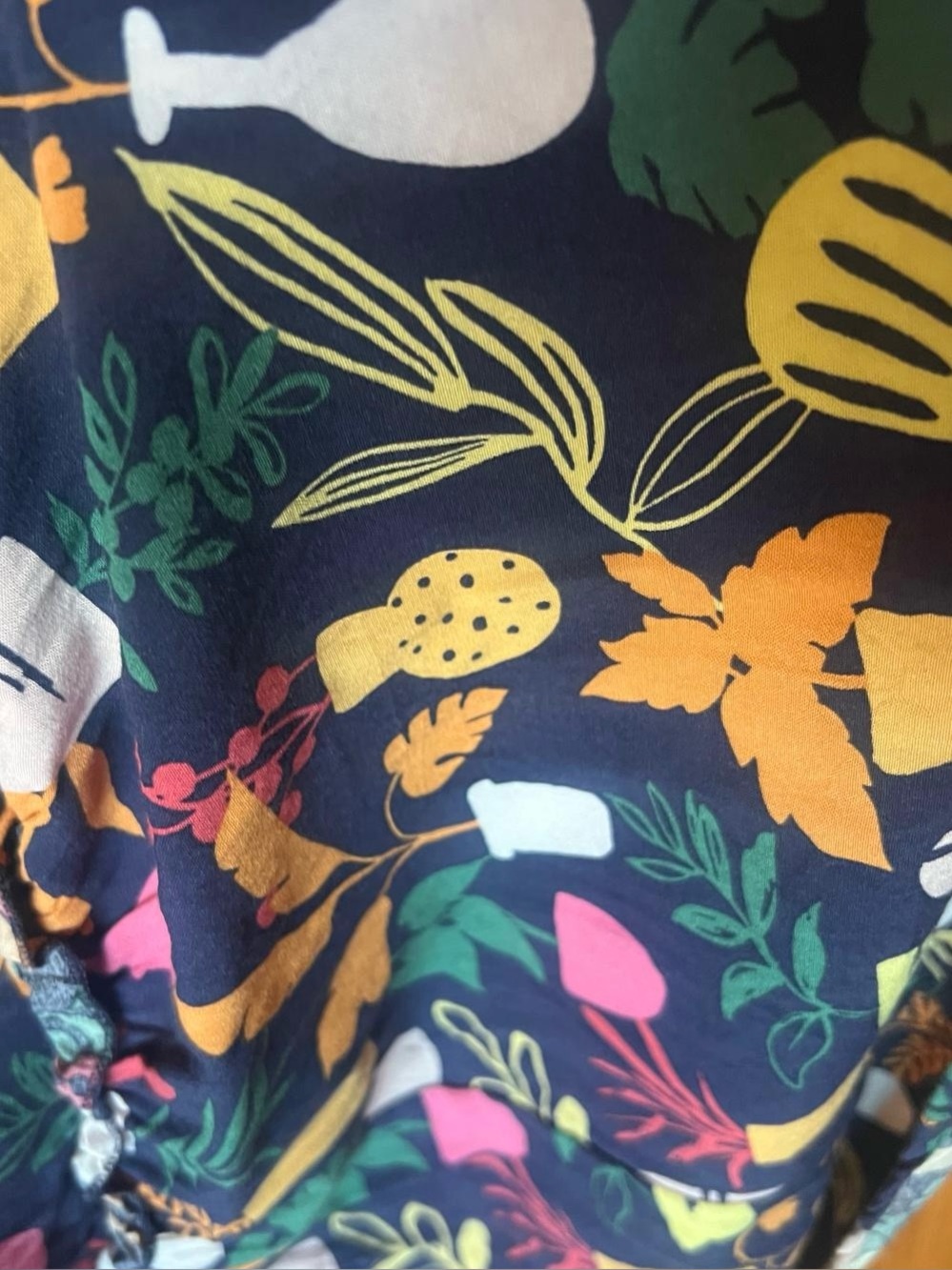Timing • Maxi Dress w/ Abstract Pattern 2X - Picture 4 of 6